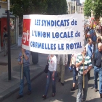 Manifestation de défense de l'assurance maladie le 5 juin 2004 photo n°18 